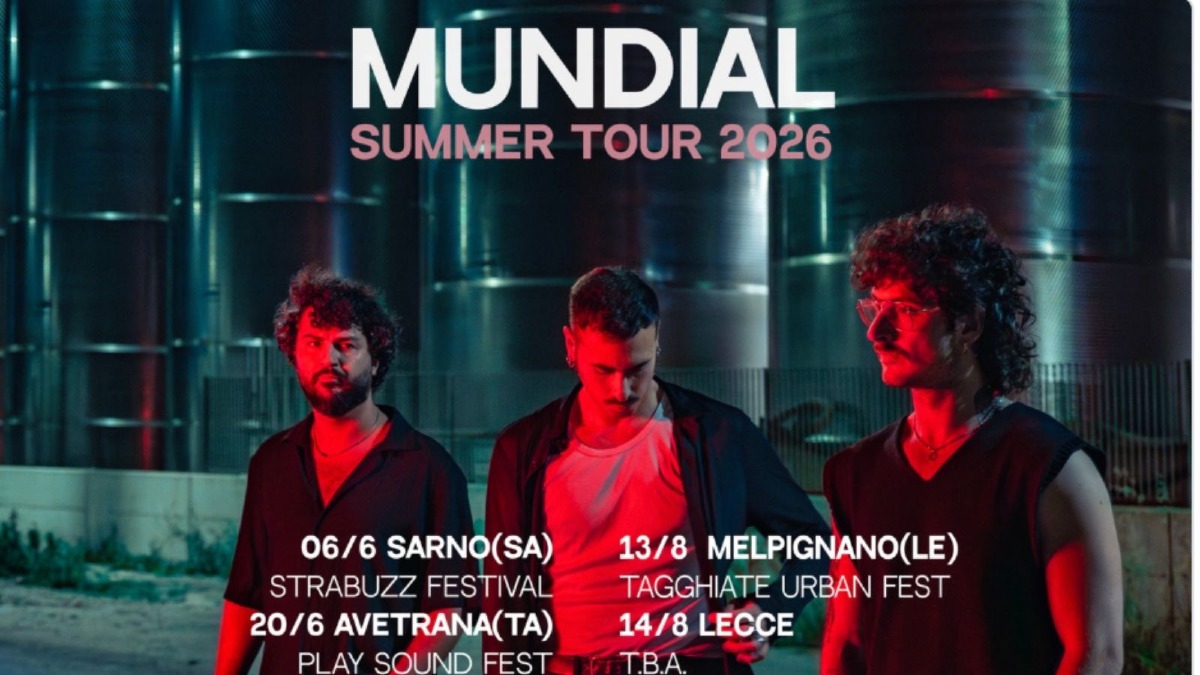 I Mundial arrivano a Sersale: il Summer Tour 2026 fa tappa in Calabria - Foto Locandina Ufficiale 