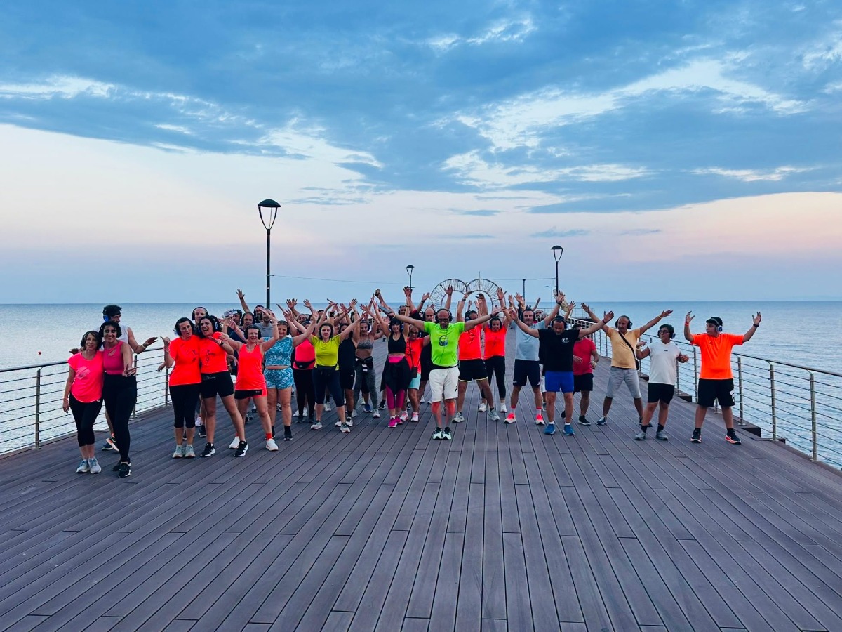 Trebisacce, grande partecipazione al primo appuntamento 2026 con la Silent Fitness - Foto: Uff. Stampa Comune di Trebisacce