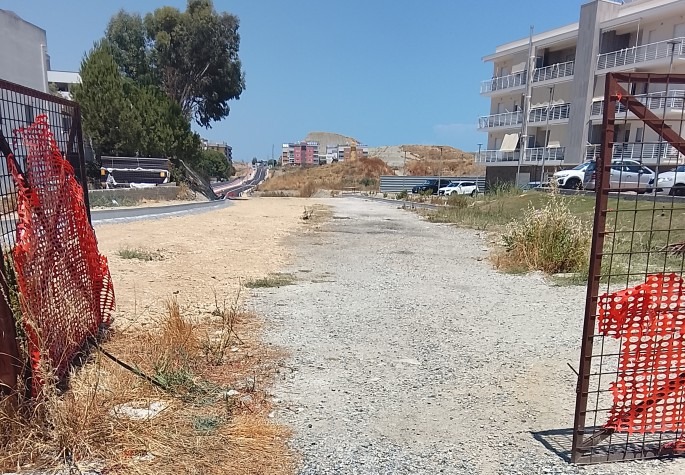 Crotone, Strada Peppino Impastato - Gaetano: "Basta ritardi, il cantiere va sbloccato subito"