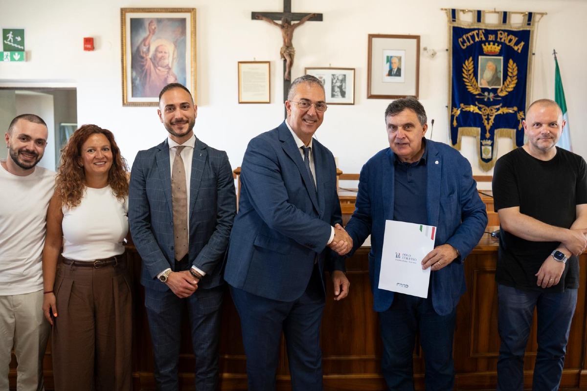 Paola, al via la partnership tra Comune e Polo Italiano Formazione Lavoro - Foto: Uff. Stampa Polo Italiano Formazione