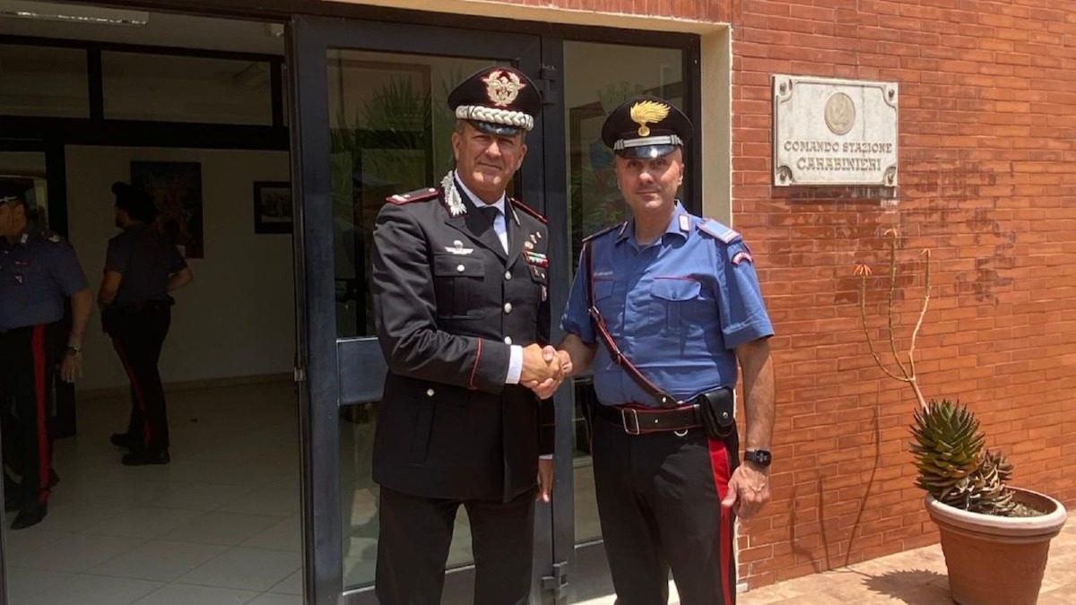 Curinga, il Maresciallo Pasqualino Gargiulo è il nuovo comandante della Stazione - Foto Uff. Stampa Carabinieri 