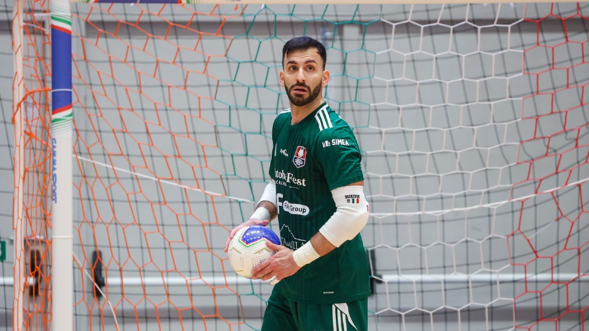 Calcio a 5 - Una certezza tra i pali: Gianluca Parisi resta in rossoblù - Foto Uff. Stampa Pirossigeno Cosenza 