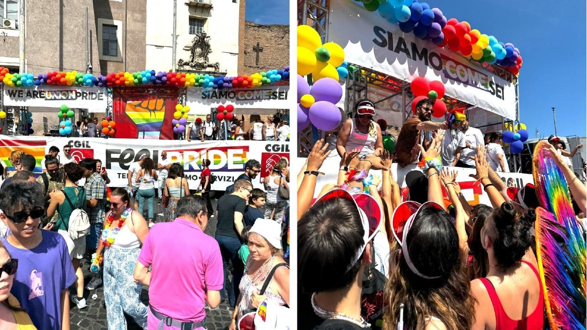 Catanzaro Pride, Filcams Cgil: «Una giornata storica per diritti e libertà» - Foto Uff. Stampa Filcams Cgil Calabria 