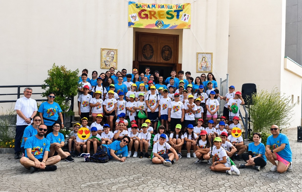 Catanzaro, il Grest di Santa Maria della Pace chiude tra fede, giochi e comunità - 