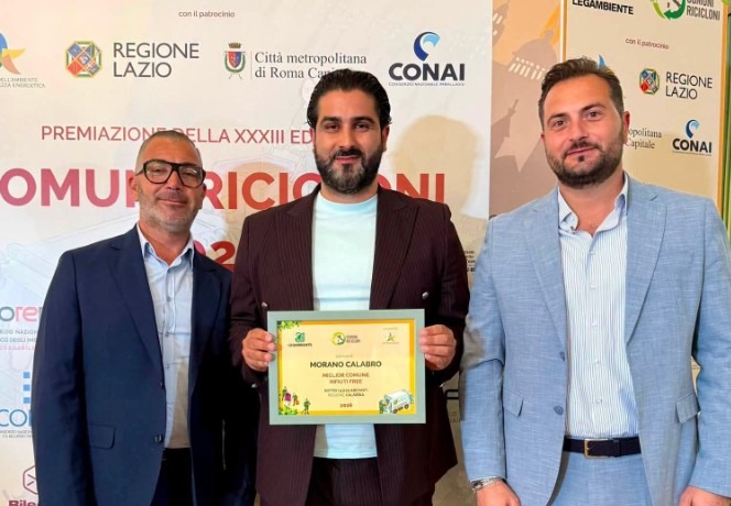 Morano Calabro comune riciclone, primo assoluto in Calabria - Foto: Uff. Stampa Comune Morano Calabro