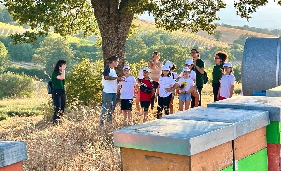 Pallagorio, si conclude il Laboratorio Creativo in Natura di Fili Meridiani - Foto Uff. Stampa Fili Meridiani