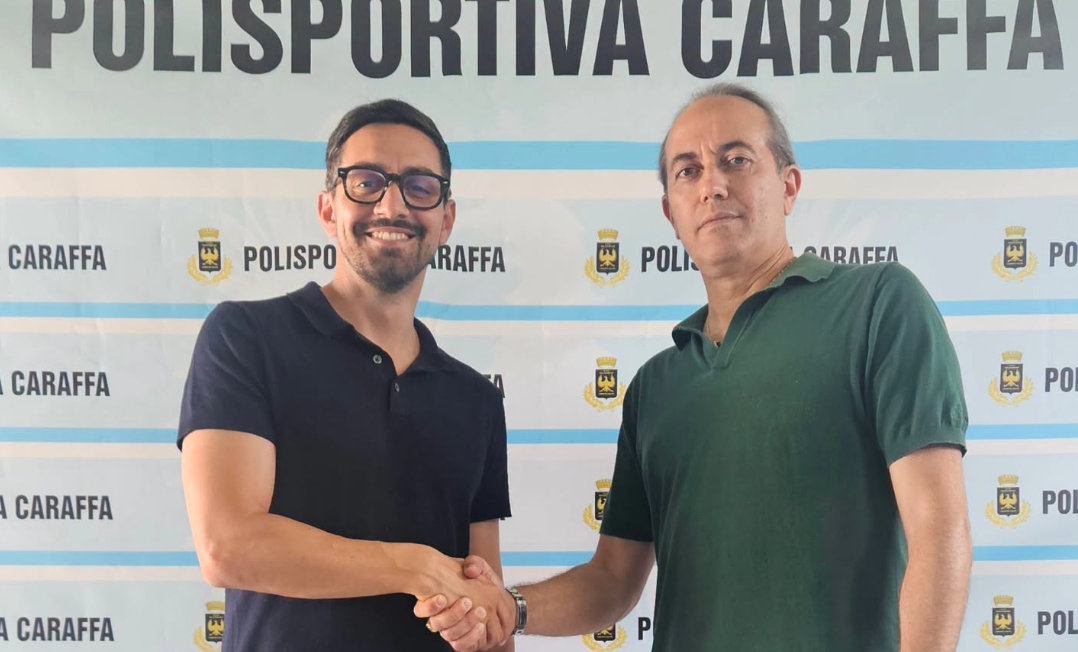 Polisportiva Caraffa, Alessandro Pisano è il nuovo allenatore della Prima squadra - Foto: Uff. Stampa Polisportiva Caraffa