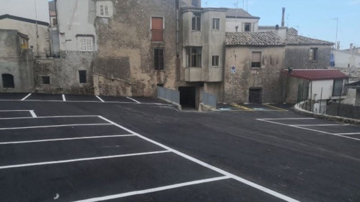 Gasperina, aperto il nuovo parcheggio pubblico in via Milano - Fonte: Uff. Stampa Comune di Gasperina