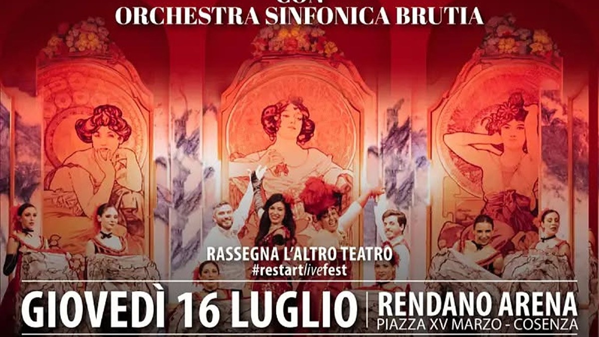 "La Vedova Allegra" arriva a Cosenza con la Compagnia Italiana di Operette - Foto Locandina Ufficiale 