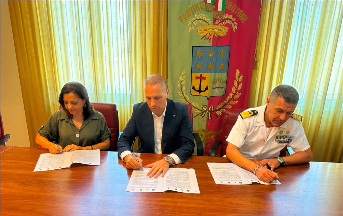 Area Marina Protetta Capo Rizzuto: accordo tra Provincia, Comune e Capitaneria - Foto: Uff. Stampa Provincia di Crotone