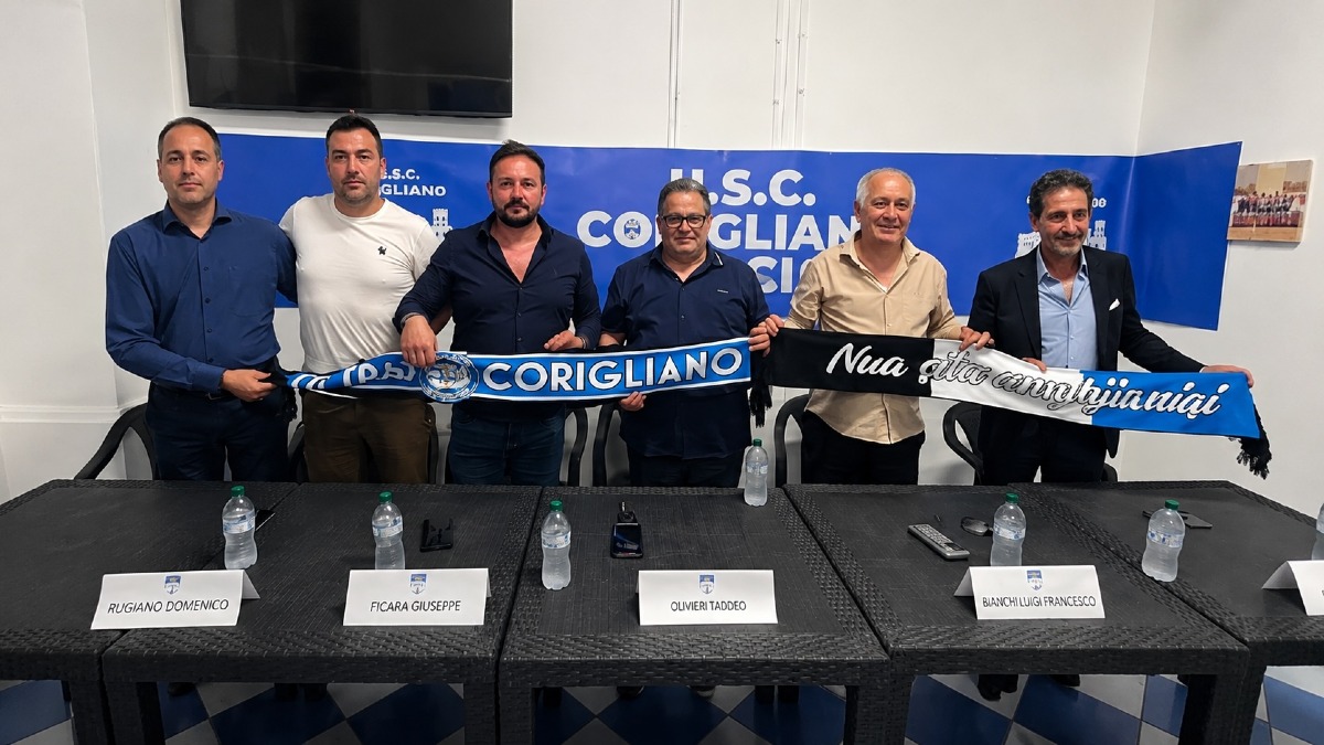 Usc Corigliano, parte il nuovo corso: Rugiano è il direttore sportivo, entrano due nuovi soci - Foto Uff. Stampa Corigliano Calcio 