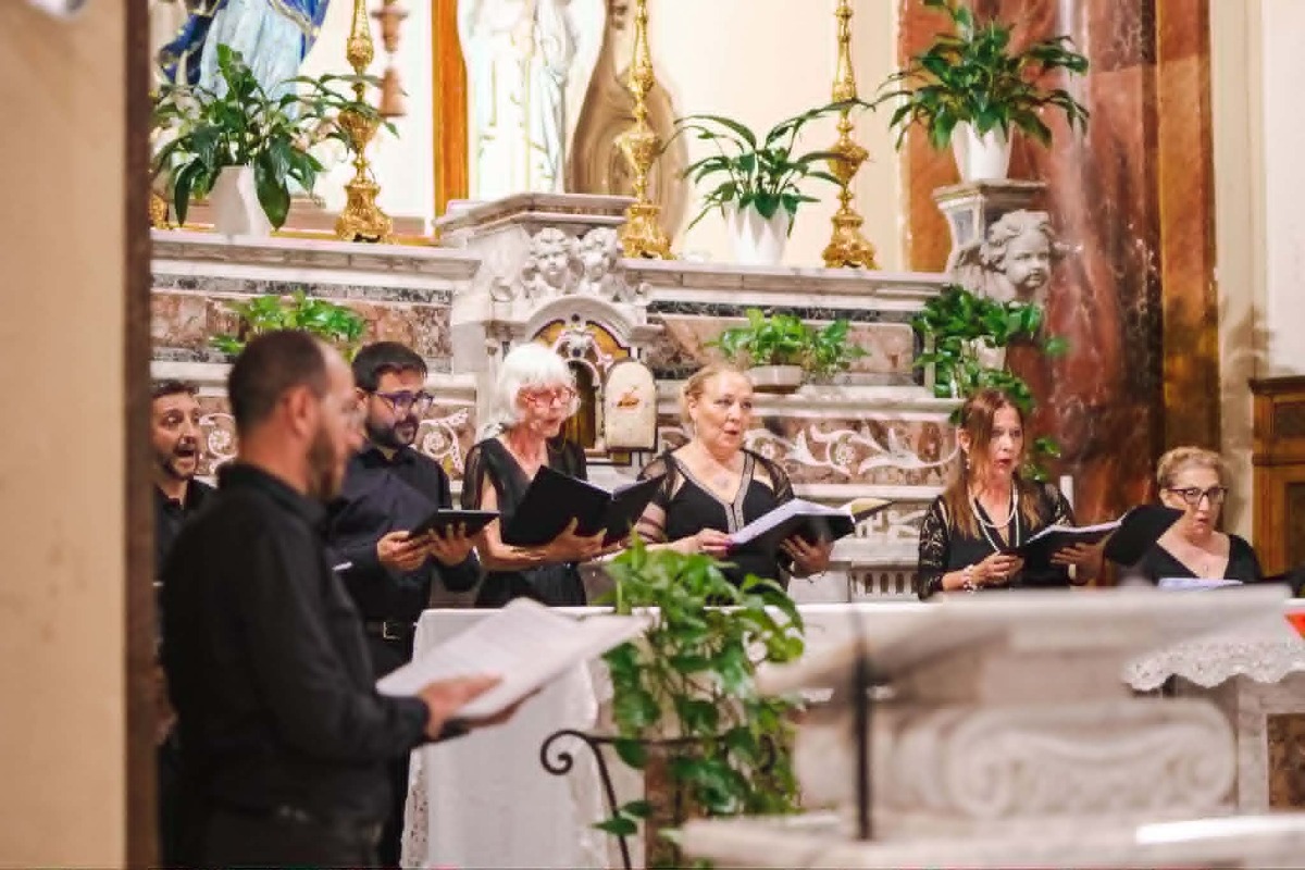 Diamante, una serata di musica e spiritualità con la Cappella Musicale Harmoniae Dei Cantores - Foto: Uff. Stampa Comune di Diamante