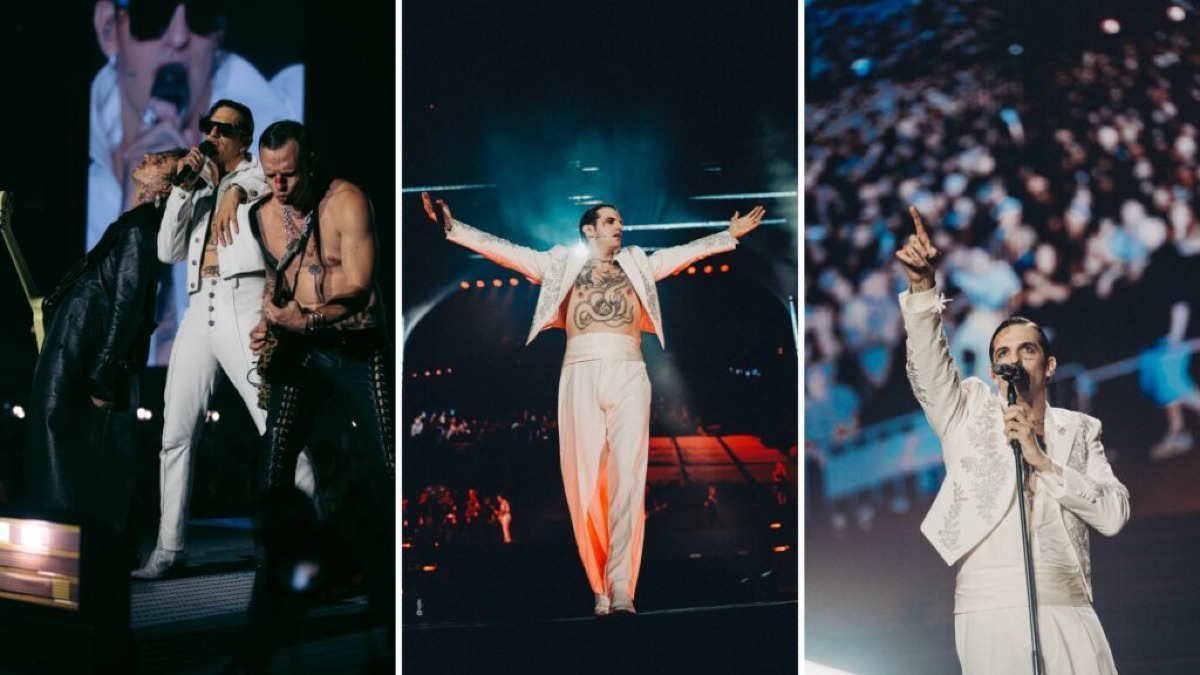 Achille Lauro al suo primo stadio Olimpico: lo show davanti a 60mila fan e il duetto con Antonello Venditti - Fonte: Dire.it