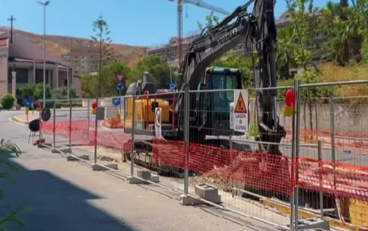 Crotone, proseguono i lavori per la riduzione del rischio idraulico - Foto: Uff. Stampa Comune di Crotone