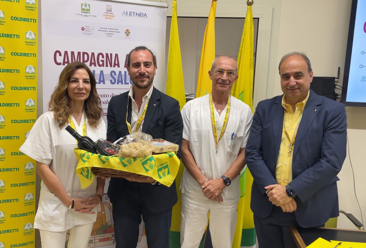 Coldiretti: nasce il patto per la salute dei cittadini con agricoltori e medici - Foto: Uff. Stampa Coldiretti Calabria