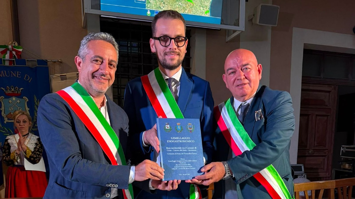 Mormanno, nasce il Gemellaggio Enogastronomico con Civita e Cassano allo Ionio - Foto Uff. Stampa Comune di Mormanno 