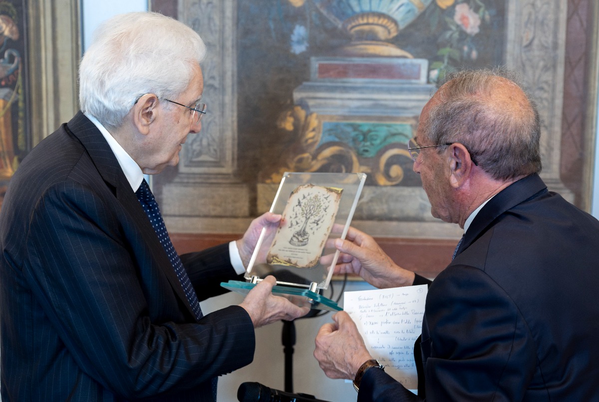 La Gerardo Sacco firma “L’Albero della Prevenzione”: l’opera unica donata al Presidente Mattarella - Foto: Uff. Stampa Gerardo Sacco