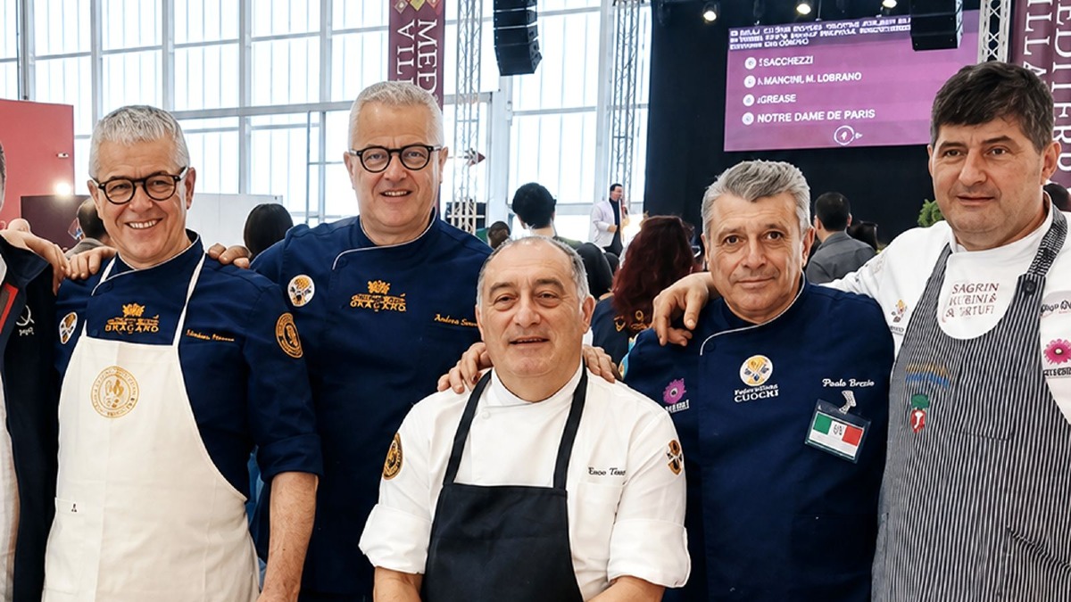 Sibari, i Cuochi Pittagorici e il CREA protagonisti a Vinitaly and the City con un focus sull'olio extravergine - Foto Uff. Stampa  Associazione Regionale Cuochi Pittagorici 