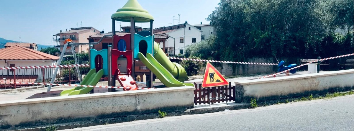 Casali del Manco, lavori all’area giochi di Verticelli: stop temporaneo all’utilizzo per la nuova illuminazione - Foto: Uff. Stampa Comune di Casali del Manco