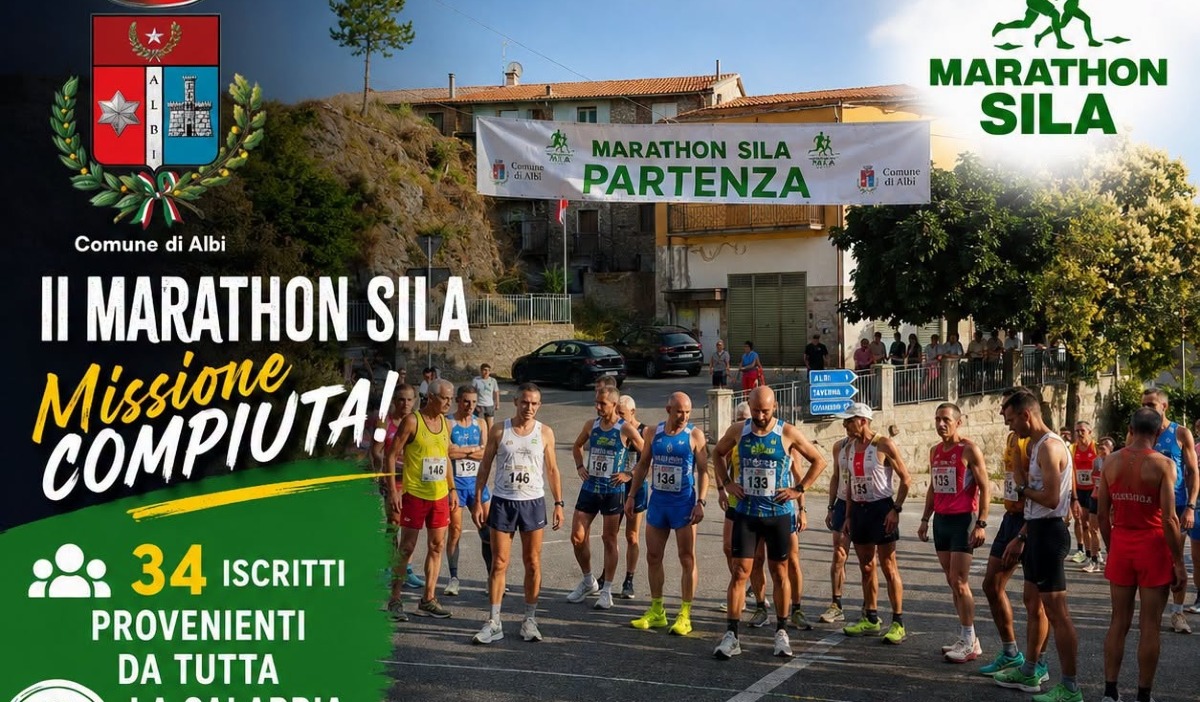 Marathon Sila, successo per la seconda edizione: ad Albi una giornata di sport e valorizzazione del territorio - Fonte Uff. Stampa Comune di Albi 