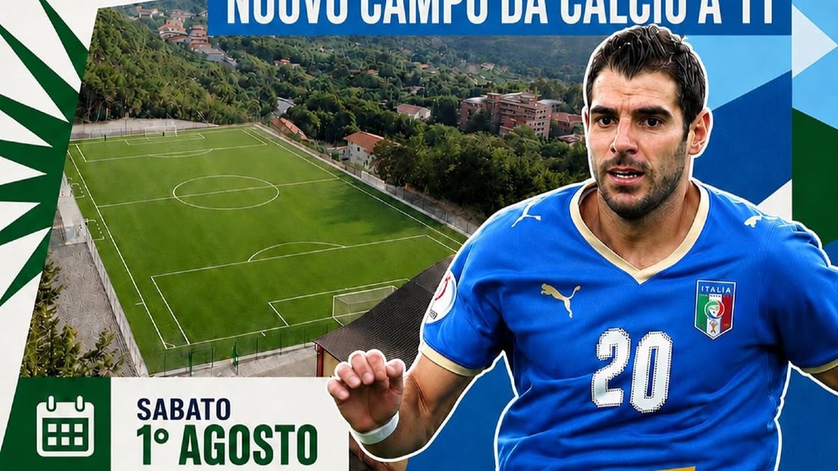 Mormanno inaugura il nuovo campo sportivo "Roberto Domanico" - Foto Uff. Stampa Comune di Mormanno