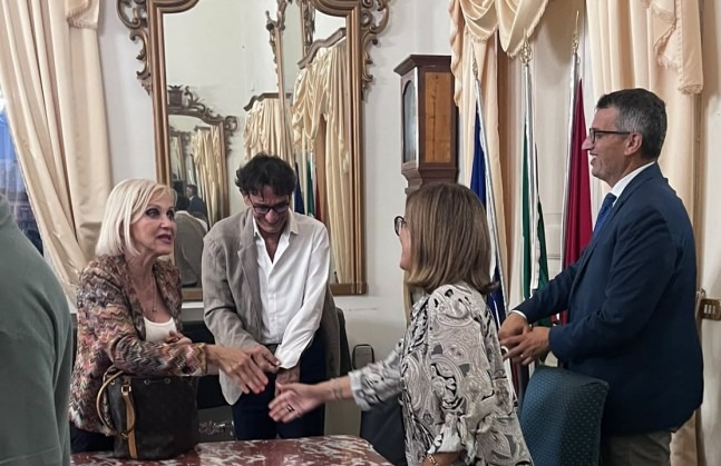 Filomena Greco (CR-IV) ai dibattiti internazionali dei XX Giochi del Mediterraneo di Taranto - Foto: Uff. Stampa Filomena Greco