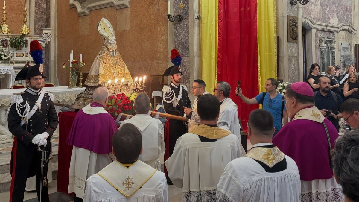 Catanzaro, il messaggio di Maniago per San Vitaliano: «Serve una città della fraternità» - Foto Uff. Stampa Comune di Catanzaro 