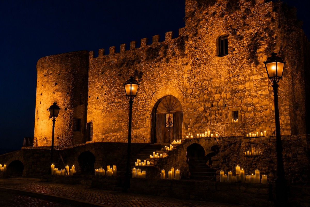 "Candle Harmony", il Castello di Strongoli si illumina di musica: il 31 luglio concerto a lume di candela - Foto locandina ufficiale 