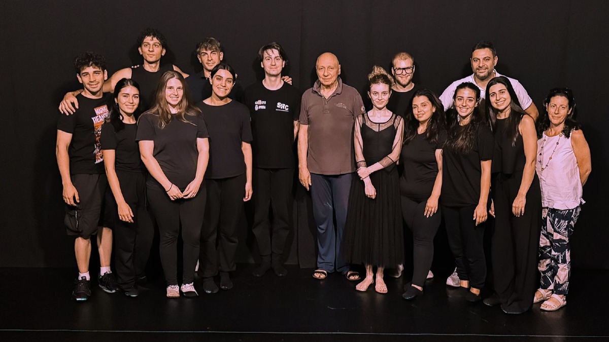 Danio Manfredini conclude la masterclass alla Scuola di Recitazione della Calabria - Foto Uff. Stampa Scuola di Recitazione della Calabria