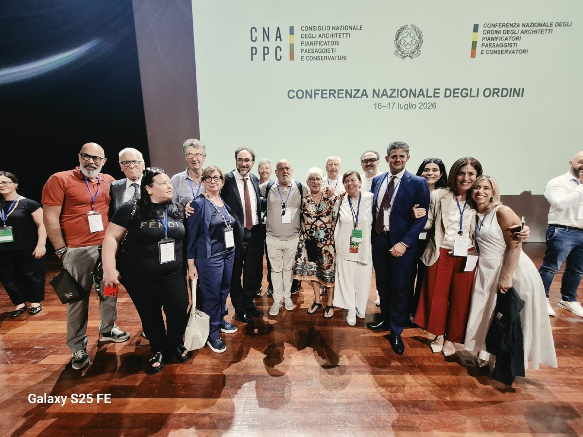 Architetti, Francesco Livadoti debutta da tesoriere nazionale: è il primo crotonese ai vertici - Foto: Uff. Stampa Ordine degli Architetti