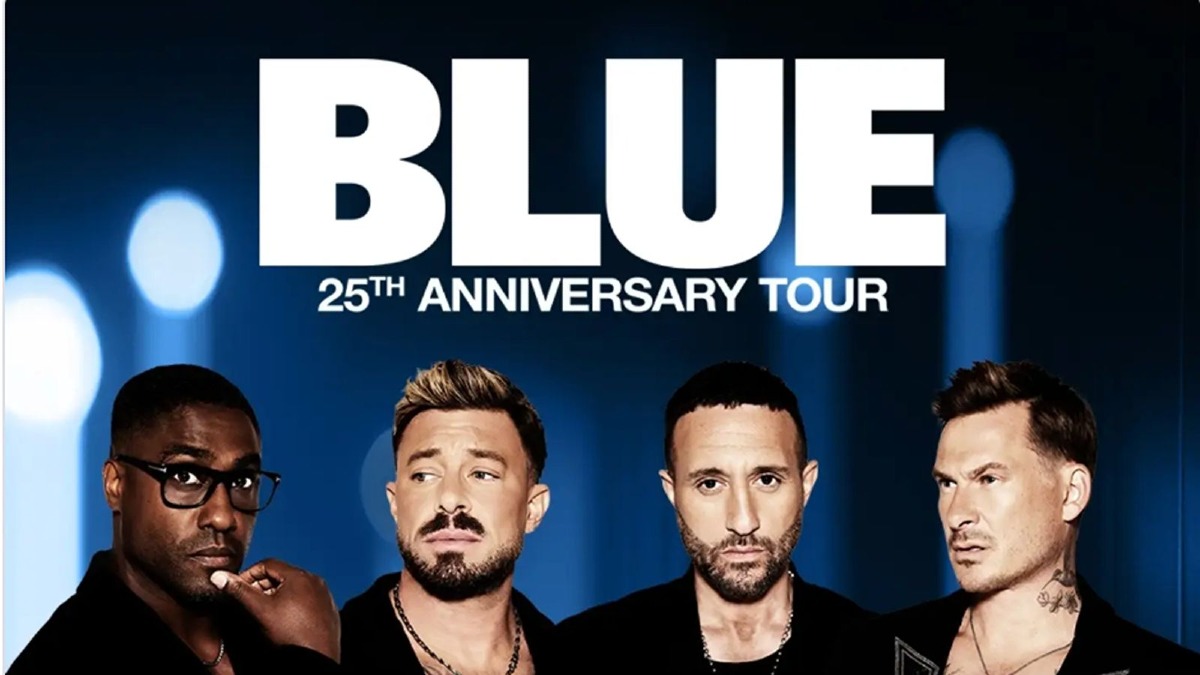 I Blue celebrano 25 anni di carriera: quattro concerti in Italia a novembre 2026 - Foto Locandina Ufficiale 