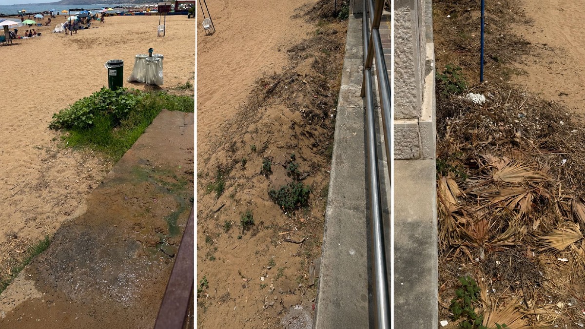 Crotone - Spiaggia sotto il cimitero trasformata in discarica: la segnalazione di un cittadino - 