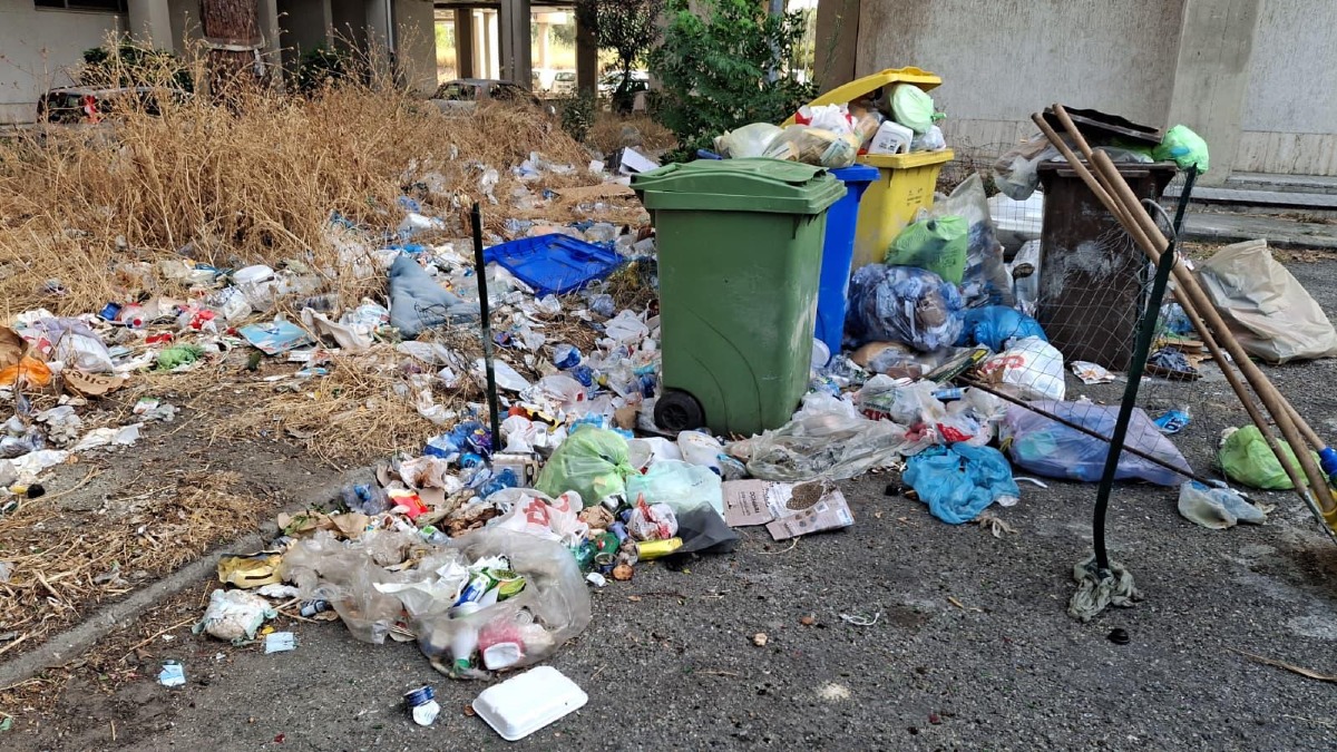 Catanzaro, raffica di multe per rifiuti irregolari in via Caduti 16 Marzo -  Foto Uff. Stampa Comune di  Catanzaro