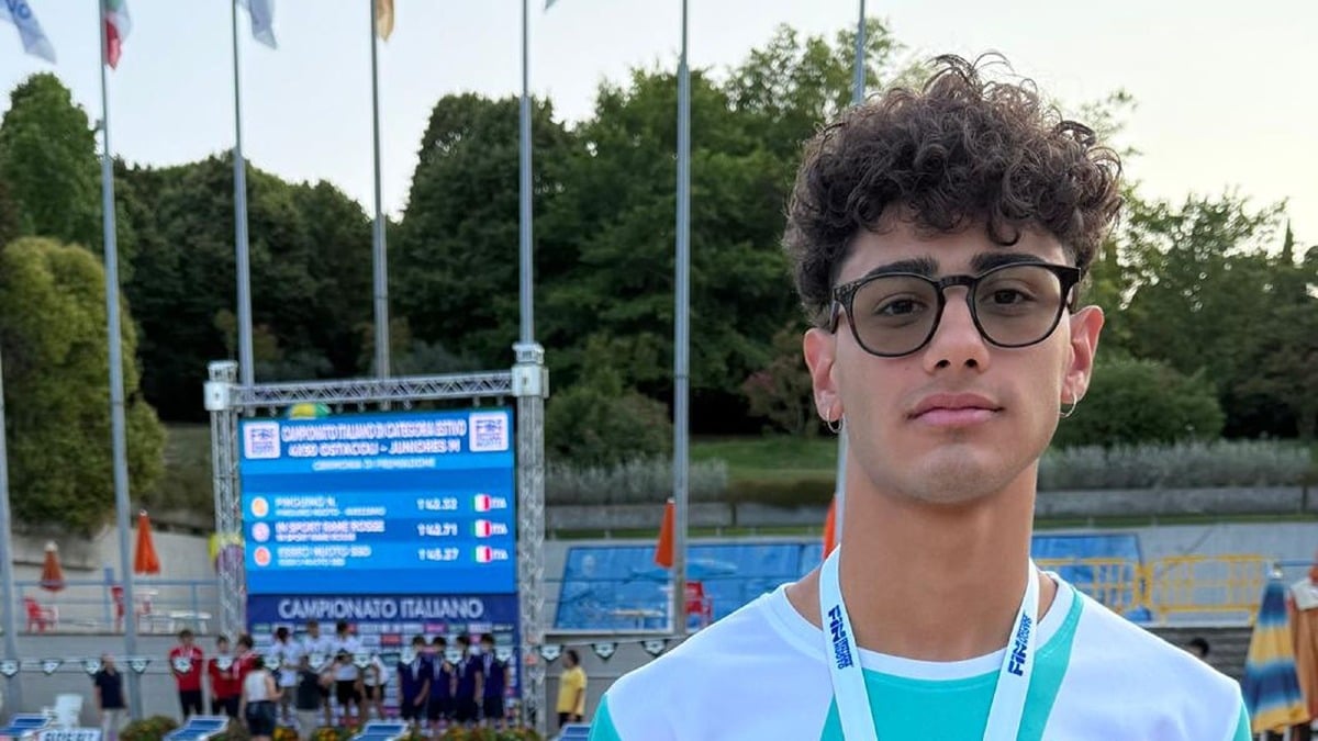 Nuoto, il crotonese Gabriele Mascaro è vice campione italiano Cadetti nei 200 ostacoli -  Foto Uff. Stampa Kairos Nuoto