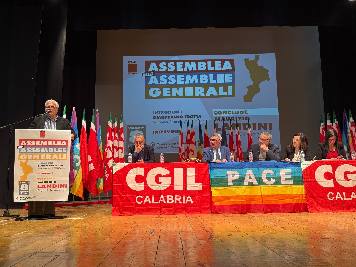 Autonomia differenziata, Trotta: «Occhiuto si fermi, la Calabria pagherebbe un prezzo troppo alto» - Foto Uff. Stampa Cgil Calabria