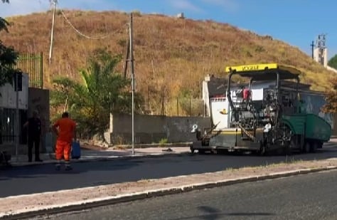 Crotone, continua il programma di riqualificazione delle strade cittadine - Foto: Uff. Stampa Comune di Crotone