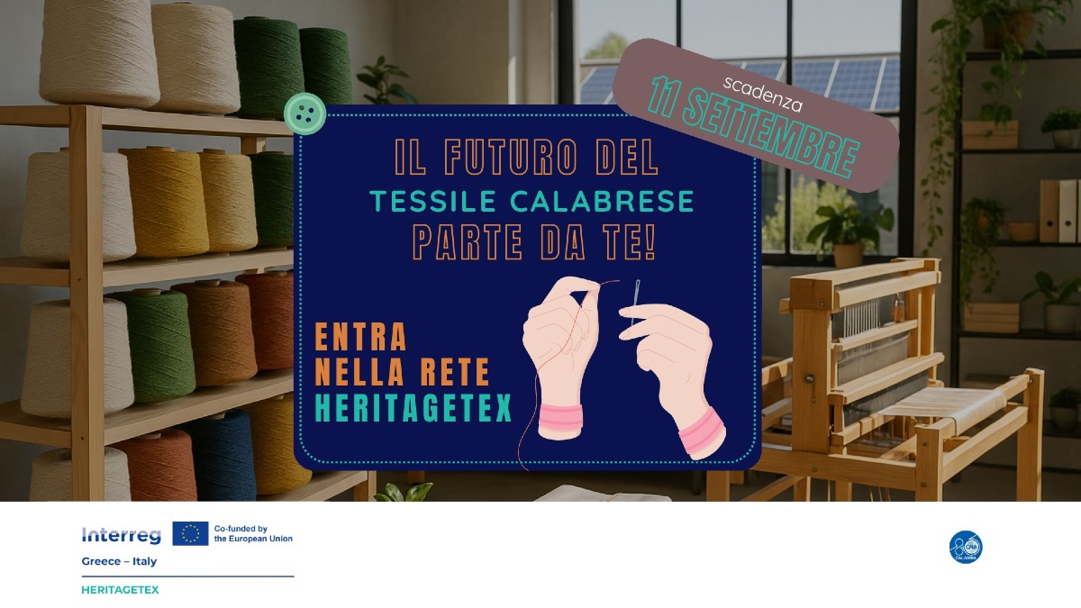 CNA Calabria rilancia la selezione delle imprese tessili calabresi per il progetto europeo Heritagetex - Foto Uff. Stampa CNA Catanzaro 