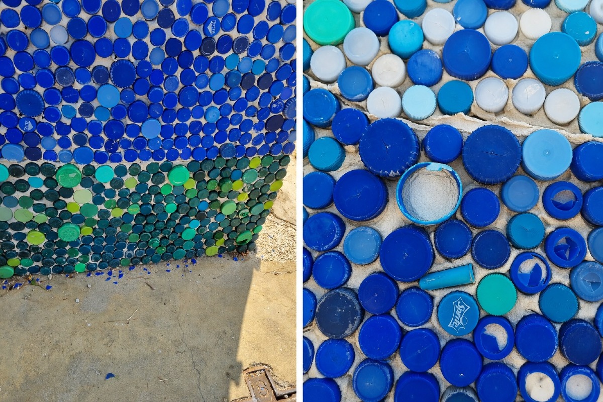 Crotone, segnalazione di un cittadino: il murale di Oscar Olivares mostra segni di deterioramento - Foto Segnalazione 