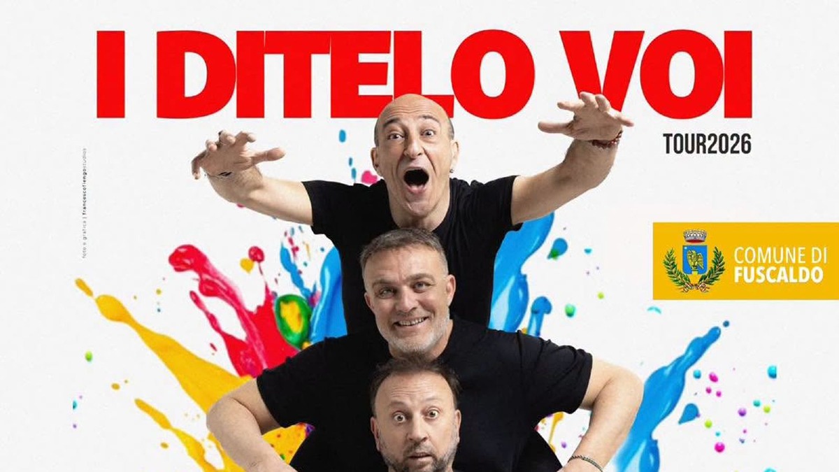 I Ditelo Voi a Fuscaldo, arriva il cabaret: appuntamento il 27 luglio in Piazzetta del Pescatore - Foto Locandina Ufficiale 