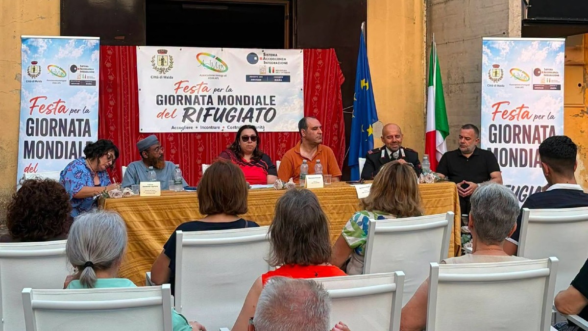 Maida, accoglienza e integrazione al centro della Giornata Mondiale del Rifugiato - Foto Uff. Stampa Comune di Maida