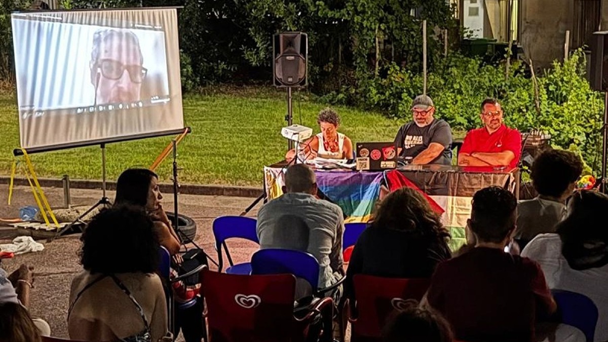 Catanzaro, il Road to Pride fa tappa al Parco Gaslini: confronto sulla Palestina verso l'8 agosto - Foto Uff. Stampa Comitato Catanzaro Pride 