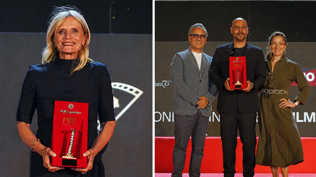 Marco D'Amore e Isabella Ferrari conquistano il Magna Graecia Film Festival - Foto Ufficio Stampa Calabria MGFF 