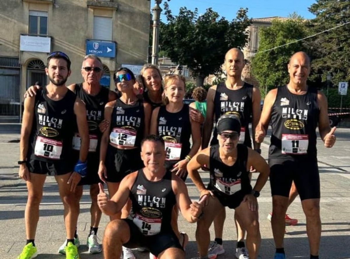 Milonrunners protagonisti a Filadelfia: ottimi risultati nel Trofeo delle 4 Chiese - Foto: Uff. Stampa Milonrunners 