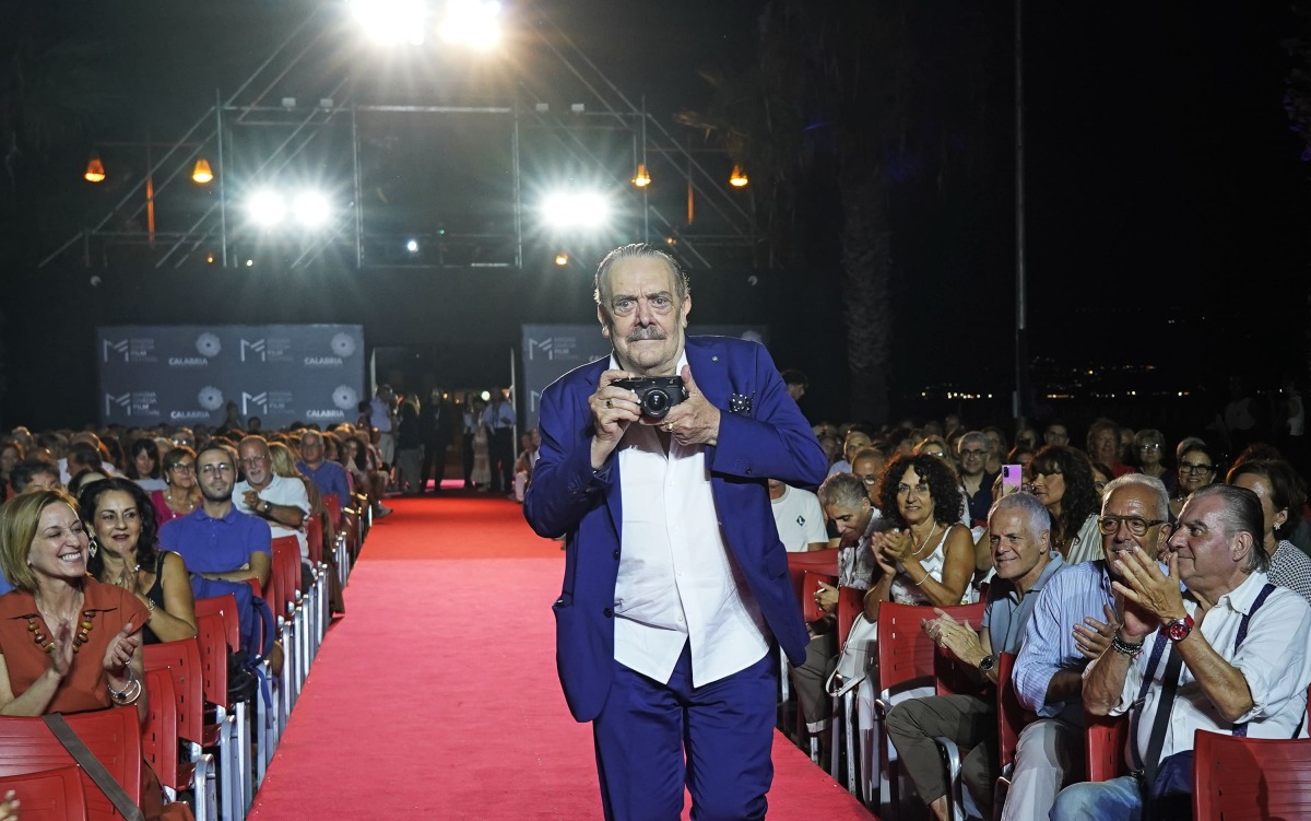 Magna Graecia Film Festival, Colonna d'Oro a Rino Barillari. Anteprima del docufilm su Roberto Vecchioni - Foto Redazione 