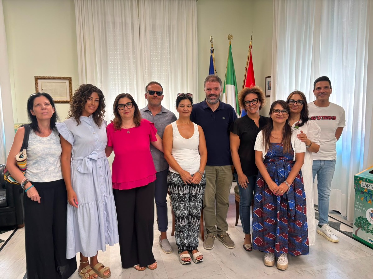 Comune di Crotone, stabilizzati gli ultimi otto tirocinanti: 43 assunzioni a tempo indeterminato - Foto: Uff. Stampa Comune di Crotone