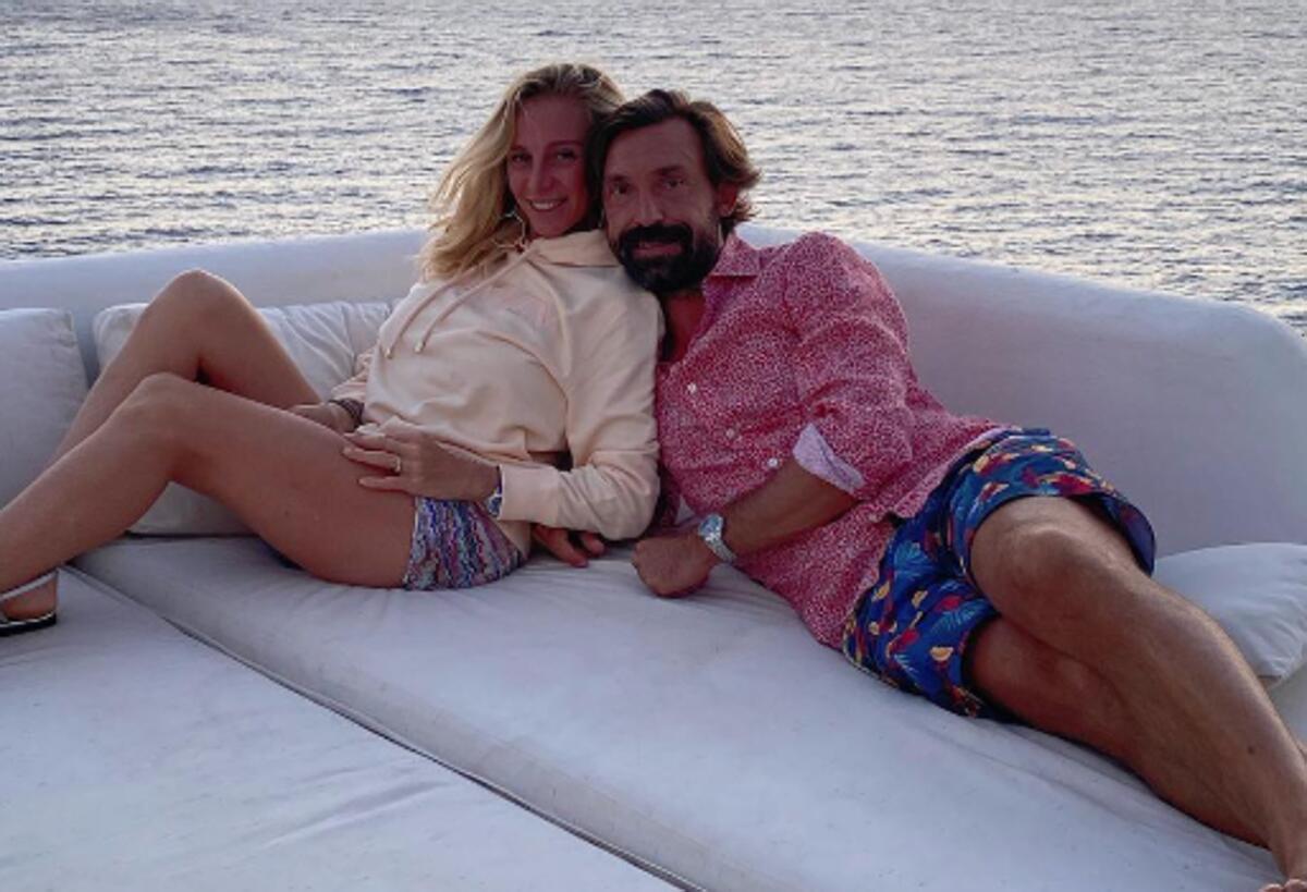 Pirlo dopo il caos Nazionale è tranquillo e si rifugia nell’amore - 