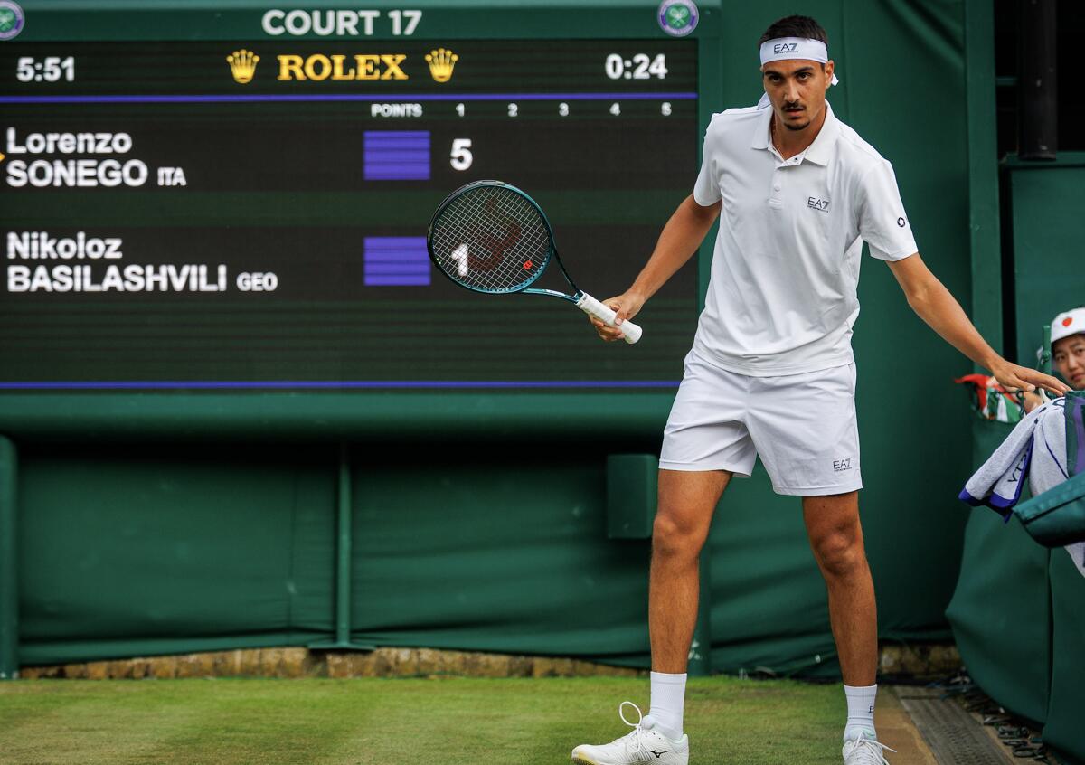Wimbledon, Sonego-Diallo, Grant-Bouzkova -Diretta - 