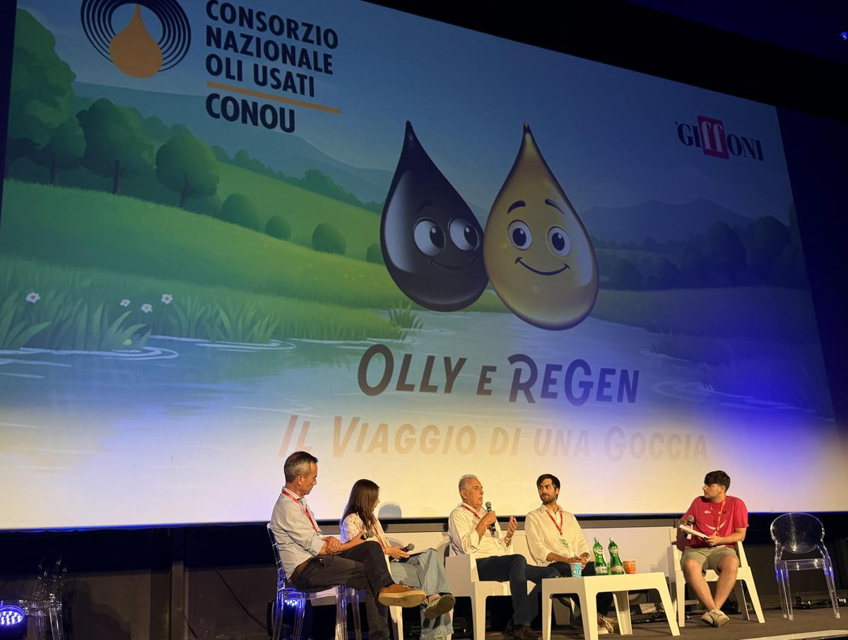Giffoni, Conou presenta il corto animato 'Olly e Regen' per raccontare ai giovani l’economia circolare - 