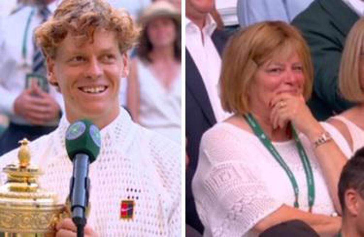 Sinner, il trionfo a Wimbledon e la fuga di mamma Siglinde: "Sei uscita..." - 