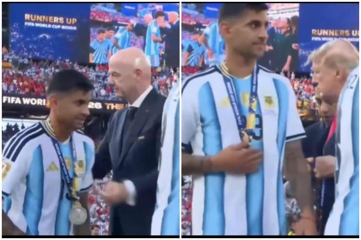 Mondiali, la finale di Trump: fischi, Rodri lo caccia e Romero... non lo saluta - Video - 